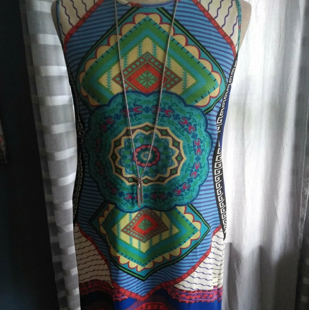 Multi colored dress